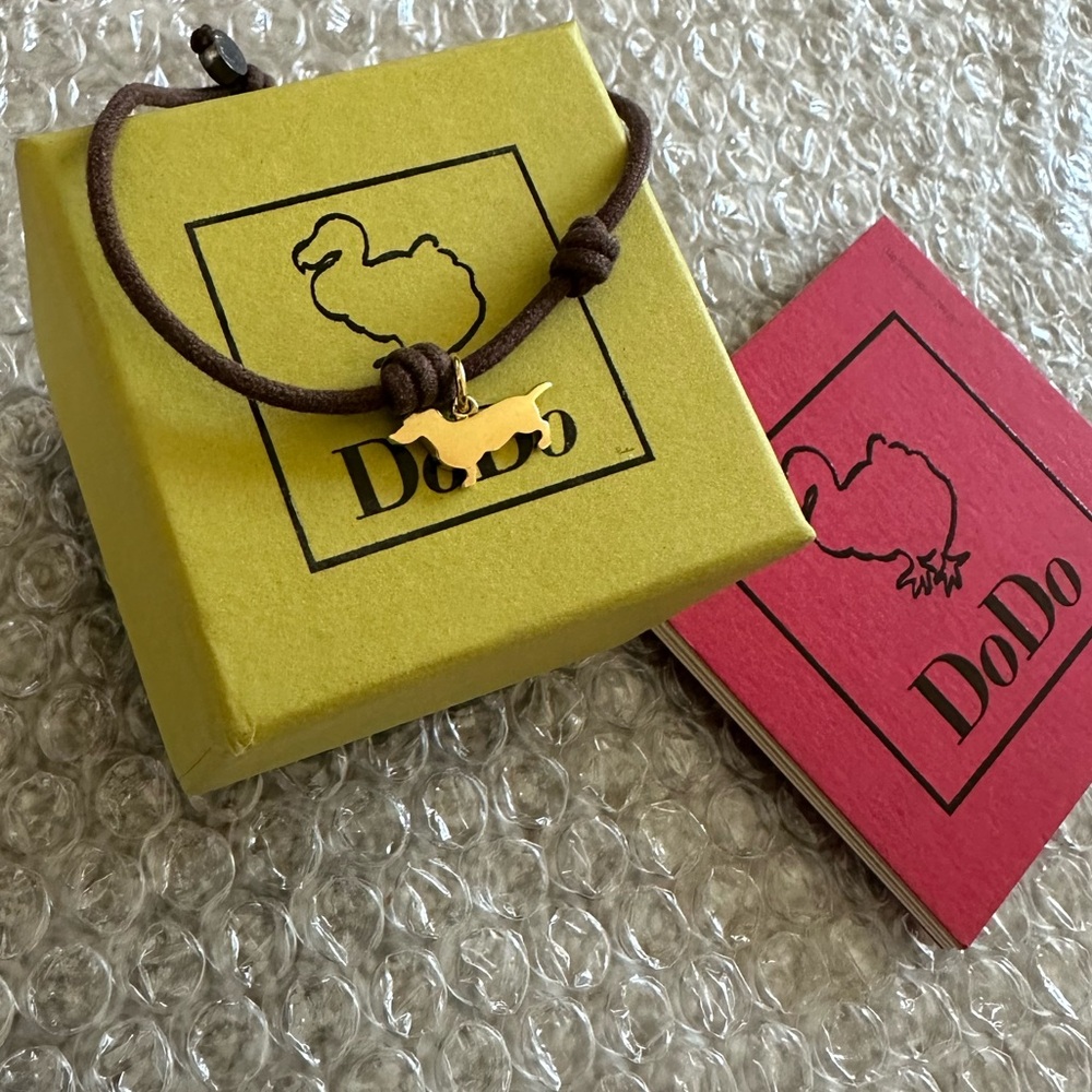 DoDo Dachshund 18K yellow gold Charm Bracelet - Picture 3 of 6